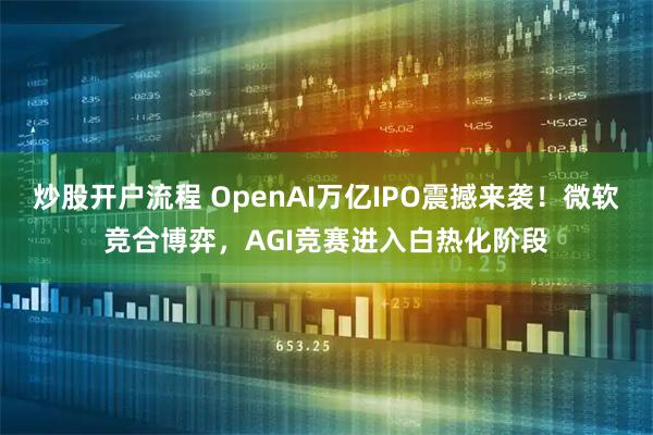 炒股开户流程 OpenAI万亿IPO震撼来袭！微软竞合博弈，AGI竞赛进入白热化阶段
