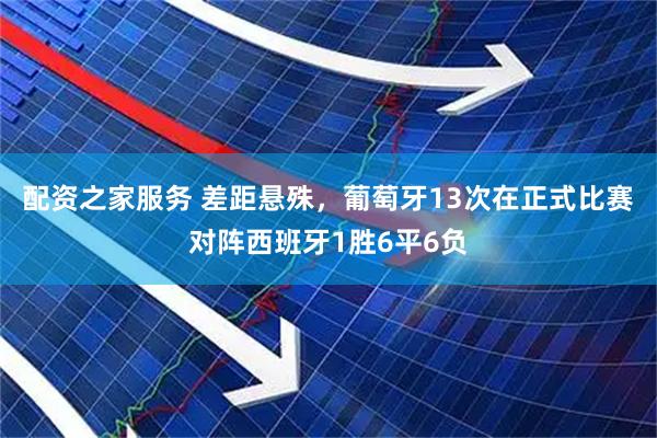 配资之家服务 差距悬殊，葡萄牙13次在正式比赛对阵西班牙1胜6平6负